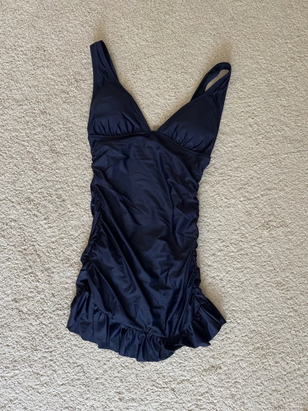 JCrew | Ruched One Piece Swimsuit